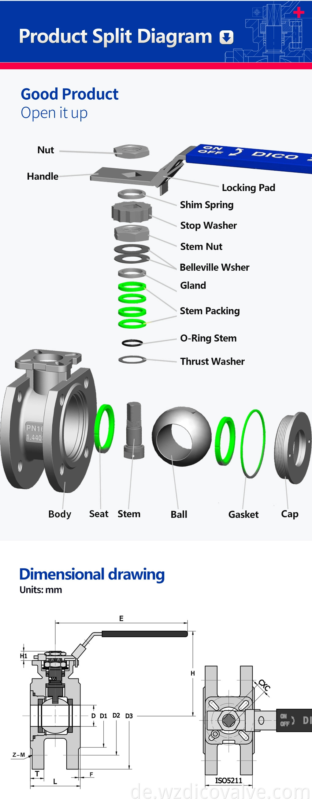 flange ball valve